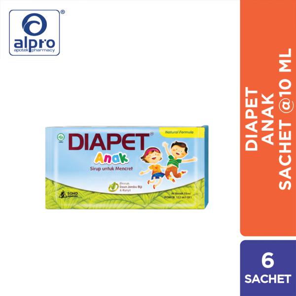 Diapet Anak Sachet 10Ml 6Sachet